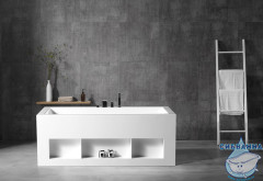 Акриловая ванна ABBER AB9339-1.7 170х80 с каркасом