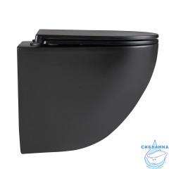 Унитаз подвесной безободковый Lemark Glazer 9612004 с сиденьем быстросъемным Soft Close (микролифт)