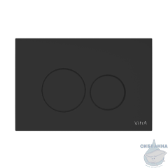  Кнопка смыва VitrA Origin  740-2411 черный матовый
