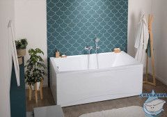 Акриловая ванна Aquanet Vega 190x100 с каркасом