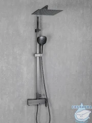 Душевая система Calypso  CS2477-9 300 1 режим (оружейная сталь)