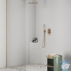 Встраиваемый смеситель для ванны Ravak Espirit X070362 (розовое золото)