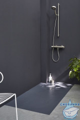 Душевой поддон Jacob Delafon Singulier Neoroc 120x80 E67013-NAD (с антискользящим покрытием) (серый сланец)