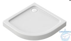 Акриловый поддон Bas Раунд 80х80 