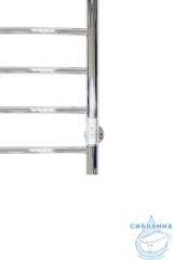 Полотенцесушитель электрический Санприз Классик П8 50Х80 U с полкой (хром) (подключение универсальное)