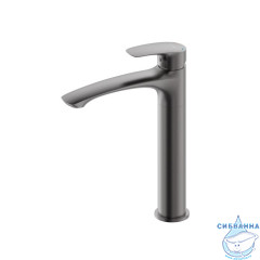 Смеситель для настольного  умывальника, графит, Rora, Milardo, RORGM01M01