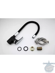 Смеситель кухни Frap F4453-04 (черный матовый)