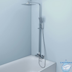 Душевая система Iddis Bild 200 1 режим BILSB1Fi06  (хром)