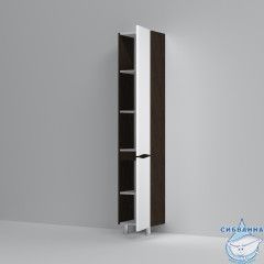 Шкаф пенал напольный Am.Pm Like 35 R венге/белый глянец M80CSR0356VF