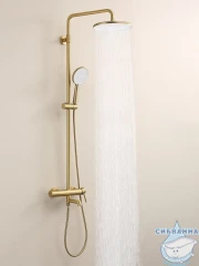 Душевая система Calypso CS2420-3 250 1 режим (золото матовое)