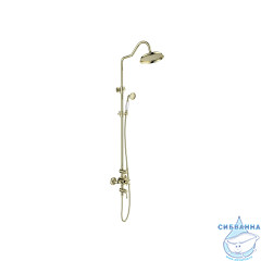 Душевая система Aquatek Классик AQ2563PG (полированное золото)