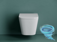 Унитаз подвесной безободковый Ceramicanova Union Rimless CN4009T с сиденьем быстросъемным Soft Close (микролифт)