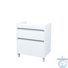 Тумба напольная, 70 см, белый, Zodiac X, IDDIS, ZDX70WFi95 подходит умыв. 4077000i28