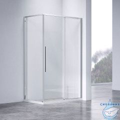 Душевое ограждение Vincea Slim-N 100x80 профиль хром, стекло прозрачное VSR-4SN8010CL