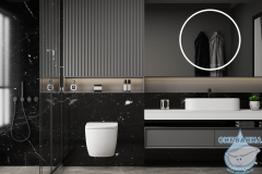 Унитаз подвесной безободковый Abber Bequem AC1100MW с сиденьем Soft Close (микролифт) (белый матовый)