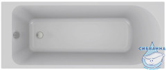 Ванна из искусственного камня  Jacob Delafon Odeon Rive Gauche 170x70 с ножками 