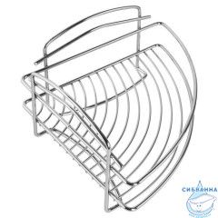 Полка угловая, проволока стальная, 06, Milardo, 206WC00M44