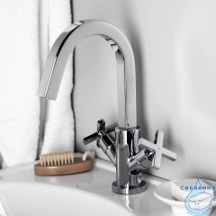 Смеситель для раковины Wasserkraft Weser 7803 (без донного клапана)(хром)