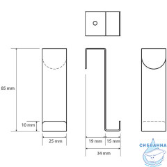 Крючок Bemeta Neo 101106155