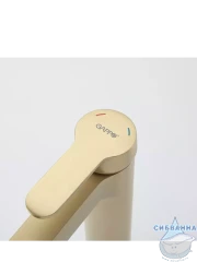 Смеситель раковины Gappo G1099-83 (сатин золотой)