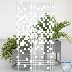 Душевая кабина Тритон Стандард 100х100 А профиль белый, стело мозаика Щ0000061828