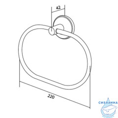  Полотенцедержатель Am.Pm  Orange AN7F34400