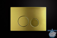 Кнопка смыва Charus Robusto FP.330.BG.05 брашированное золото
