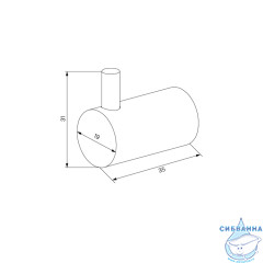 Крючок Iddis Petite PET2G02i41