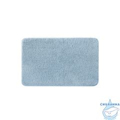 Коврик для ванной комнаты, 50x80, микрофибра, синий, IDDIS, BSQS03Mi12