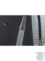 Смеситель кухни Frap F4044-9 (оружейная сталь)