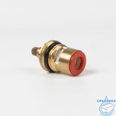 Кран-букса для смесителя, керамика, 180°, 22 зубцов, G1/2", М24, h=43 мм, правая, IDDIS, 998CR431SMH