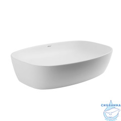 Раковина на столешницу 61 см ABBER Rechteck AC2206MW