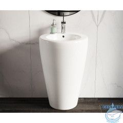 Раковина напольная 52 см Ceramicanova Simple CN1807 