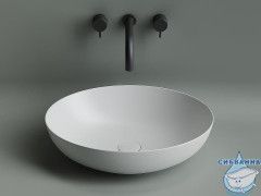  Раковина на столешницу 52 см Ceramicanova Element CN6017MW (белый матовый)