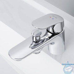 Смеситель для ванны на борт  AM.PM Like F8010232 (хром)