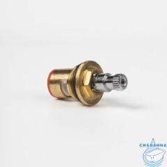 Кран-букса для смесителя, керамика, 180°, 22 зубцов, G1/2", М24, h=47 мм, правая, IDDIS, 998CR471SMH