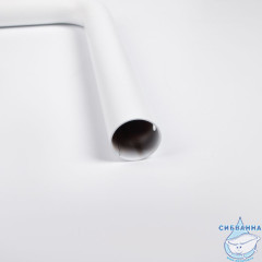 Излив для смесителя, кухня, L-образный, нерж. сталь, 200х330 мм, поворотный, белый, IDDIS, 995L20W5SM