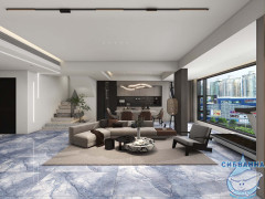 Плитка керамогранитная AZARIO MURUNTAU AQUA GOLD 60x120 Carving (H18004010G)