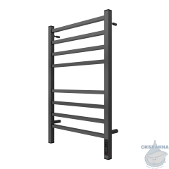 Полотенцесушитель электрический Terminus Ватикан П8 50х80 графит (с возможностью скрытого подключения, подключение справа)