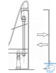 Крепление для панели Ravak 10° B28100000N