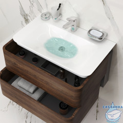 Тумба под раковину AM PM Sensation 80 орех