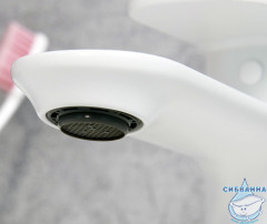 Смеситель для раковины Wasserkraft Mindel 8503H (без донного клапана) (белый)