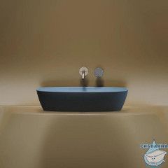  Раковина на столешницу 60 см Ceramicanova Element CN6049ML (синий)