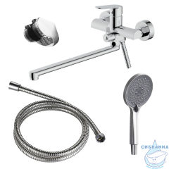 Смеситель для ванны Azario Alanti AZ-K1732 (хром)