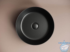  Раковина на столешницу 39 см Ceramicanova Element CN6022MB (черный матовый)