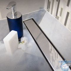 Дренажный трап для душа Veconi VC Klasik V750K с решеткой