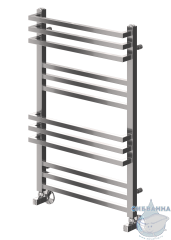 Полотенцесушитель водяной Terminus Нойс П12 50х80 (нижнее подключение) (хром)