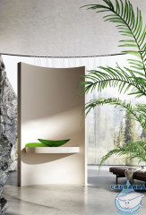 Раковина на столешницу 60 см ABBER Kristall AT2808Emerald