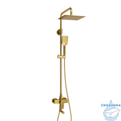 Душевая система Wasserkraft 250 1 режим A155.198.201.BG (золото матовое)