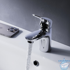 Смеситель для раковины AM.PM Sunny F85C02100 (без донного клапана) (хром)